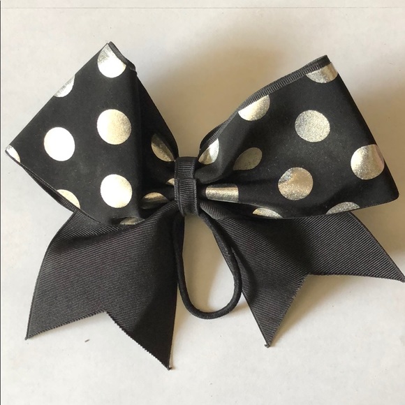 🎀 Bow - Black/Silver - Picture 2 of 2